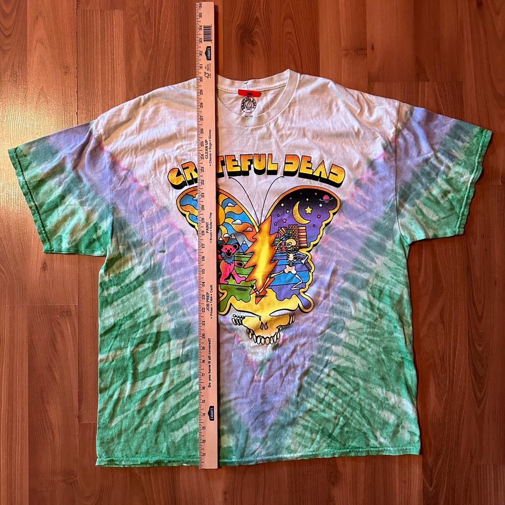 Grateful Dead tie dyed T-shirt size 1X - Picture 5 of 6